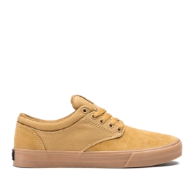 Supra CHINO Lave Sneakers Dame Tan/tyggis | NO-42067